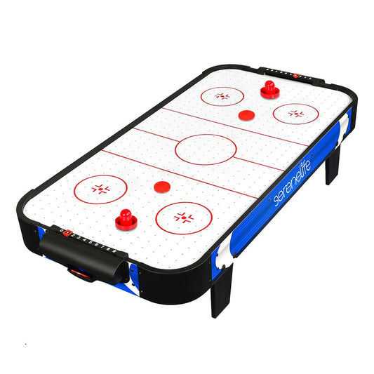 40 Air Hockey Table Fast Gameplay 110V Motor Blue - SKARHDT21