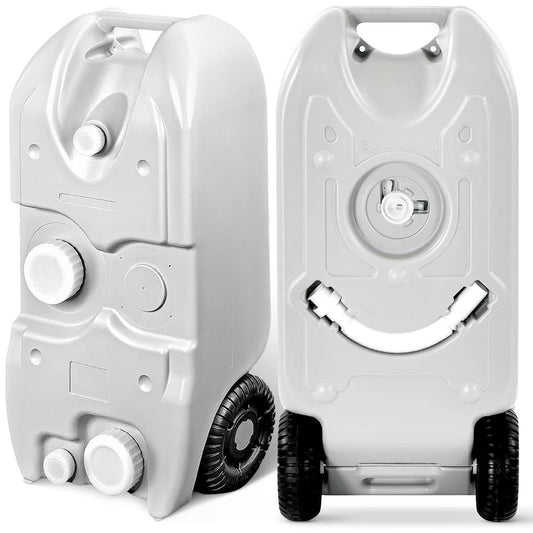 RV Water Tank 40L Easy Transport HDPE Gray - SLCMPWT40