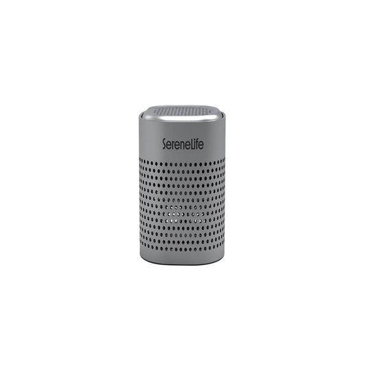 Serenelife Square Refrigerator Deodorizer Lasts Up To 10 Years More Effective Than Baking Soda - With Natural Bamboo Air Purifying Technology (Gray) - SLDEOS10GY