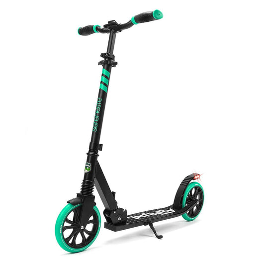 Kick Scooter for Teens & Adults Smooth Ride Alloy Deck Aqua - SLTS02