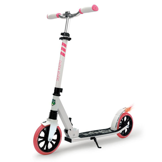 Kick Scooter for Teens & Adults Adjustable Alloy Deck Pink - SLTS35